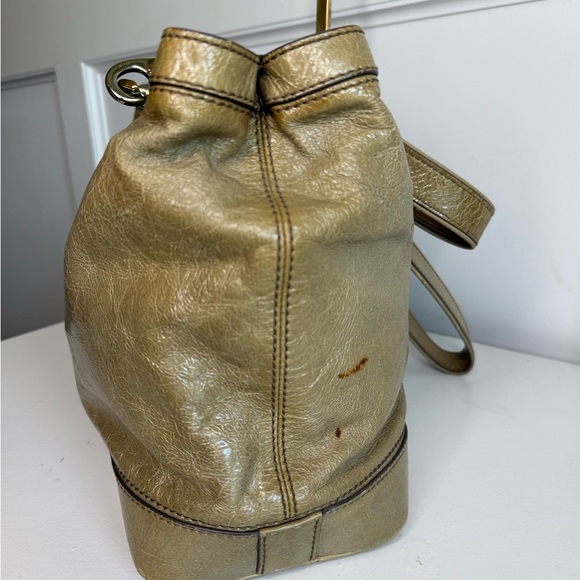 CELINE Vintage Patent Tote Bag Leather - Picture 3 of 9